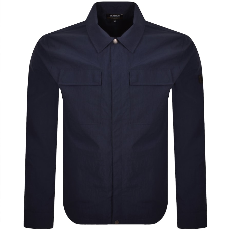 Image number 2 for Barbour International Ardie Overshirt Navy