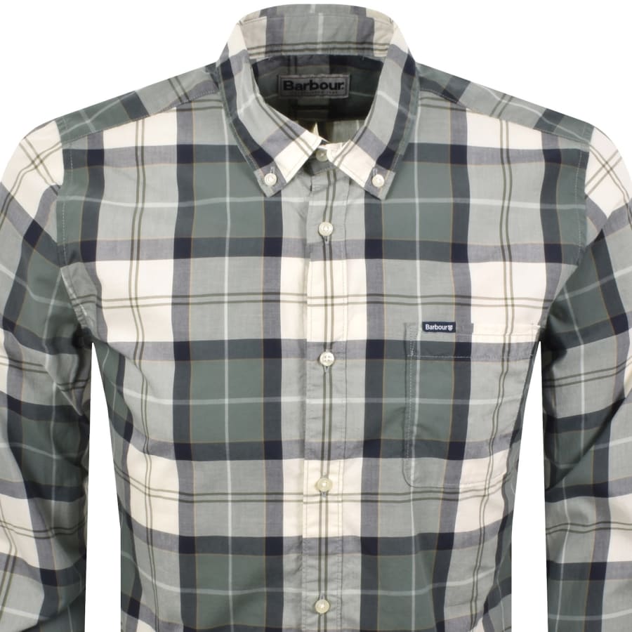Image number 2 for Barbour Rawley Shirt Green