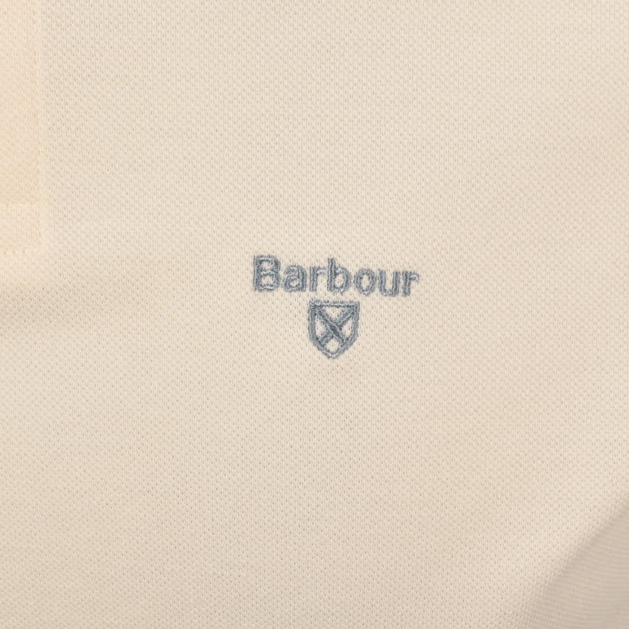 Image number 3 for Barbour Denwick Polo T Shirt Cream