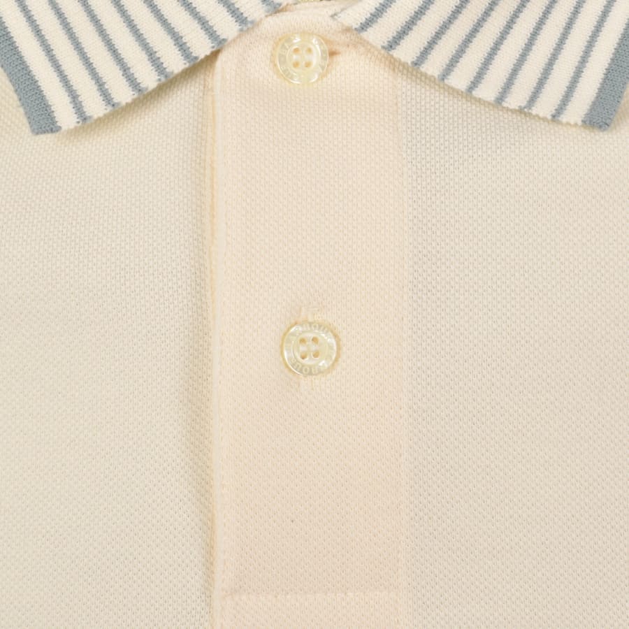 Image number 4 for Barbour Denwick Polo T Shirt Cream