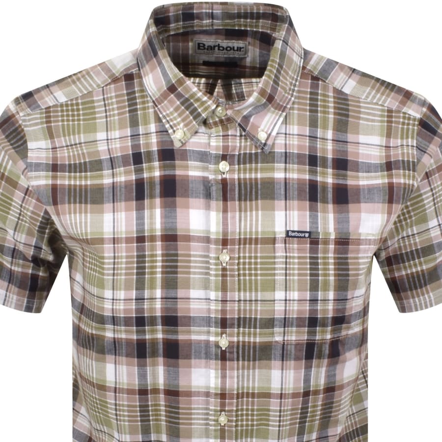 Image number 2 for Barbour Baycliff Shirt Brown