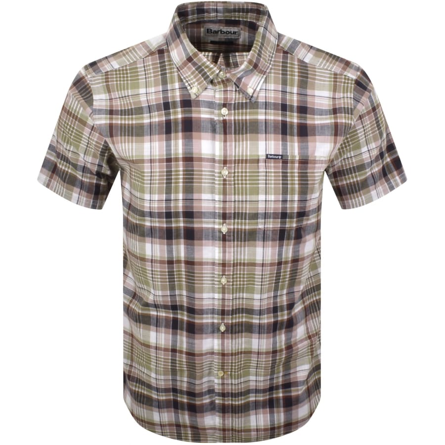 Image number 1 for Barbour Baycliff Shirt Brown