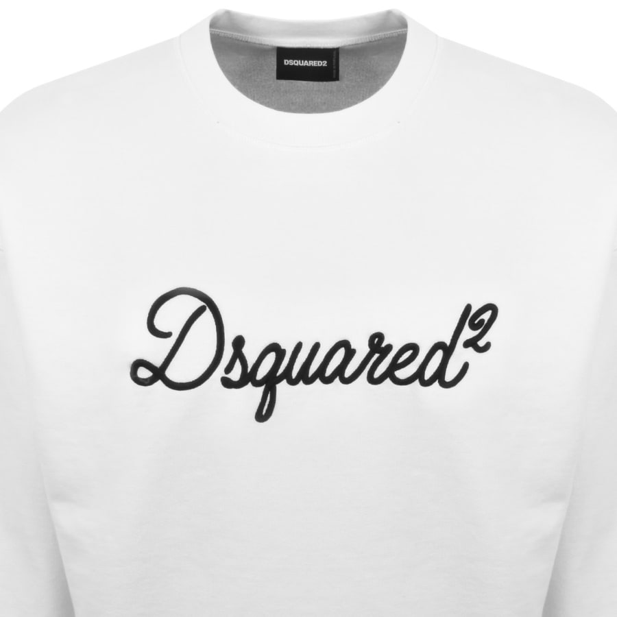 Image number 2 for DSQUARED2 D2 Sweatshirt White