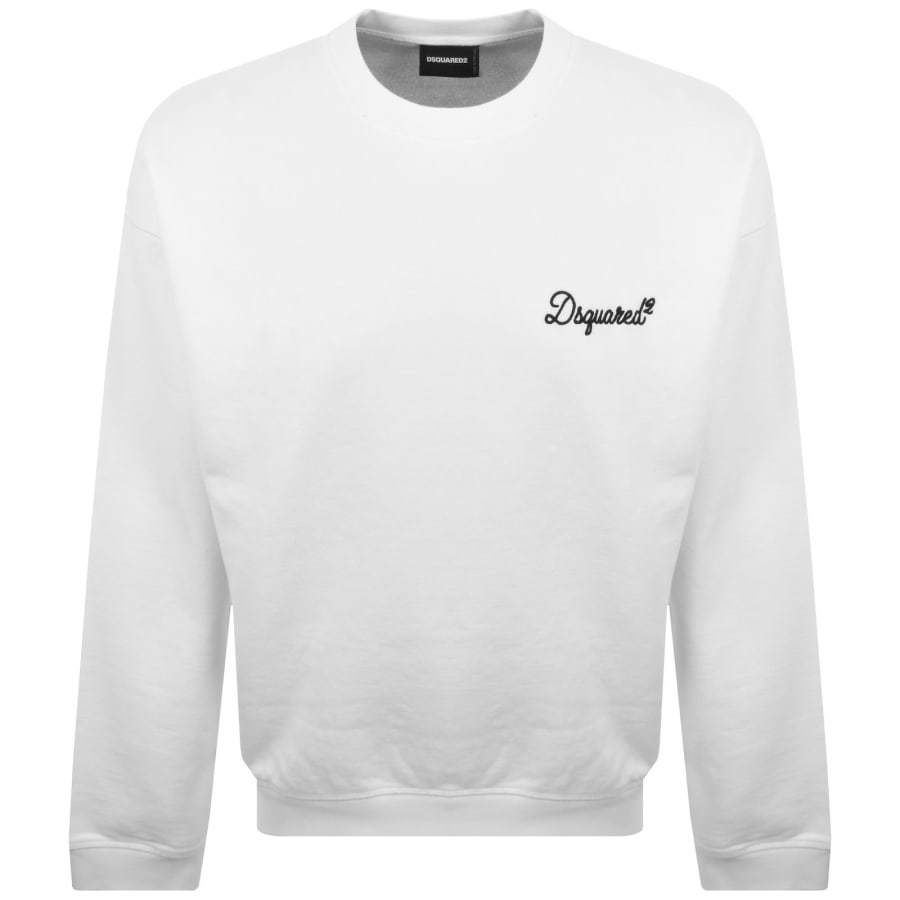 Image number 1 for DSQUARED2 D2 Sweatshirt White