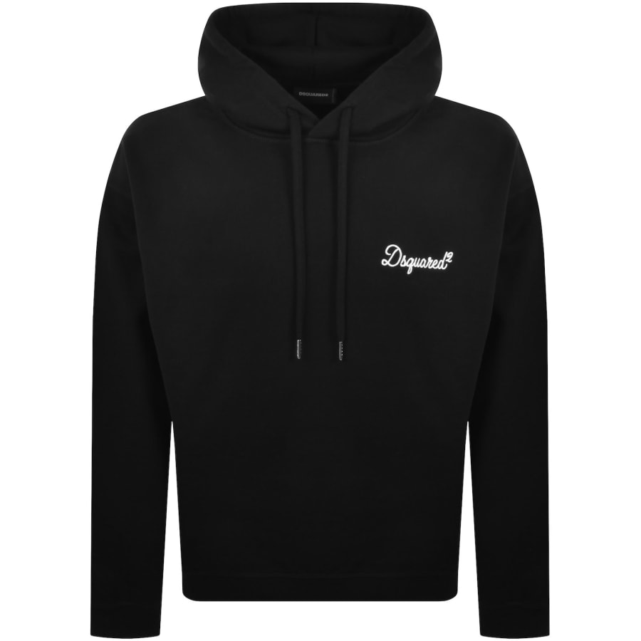 Image number 1 for DSQUARED2 D2 Hoodie Black