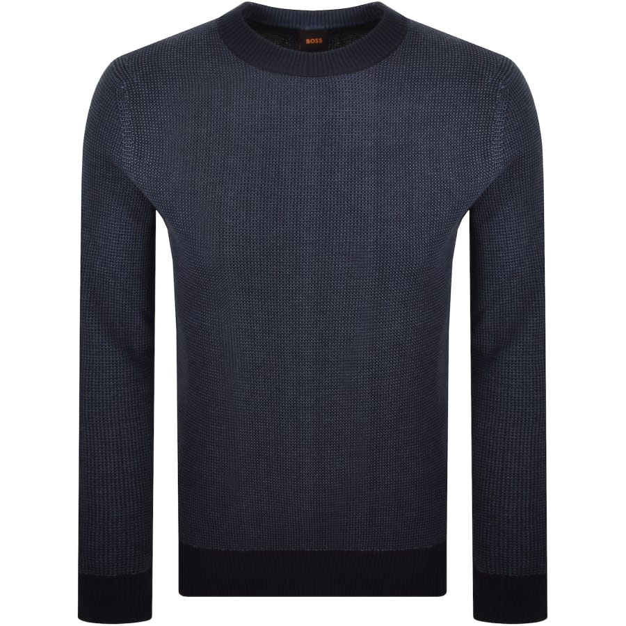 Image number 1 for BOSS Klapok Jumper Navy