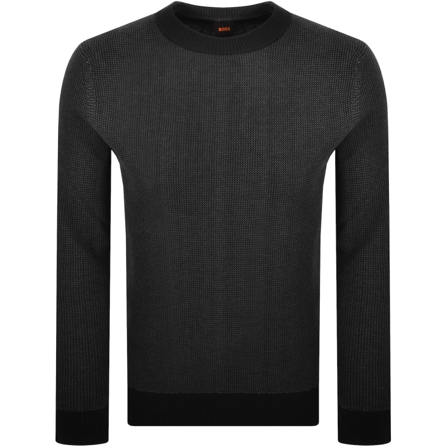 Image number 1 for BOSS Klapok Jumper Black