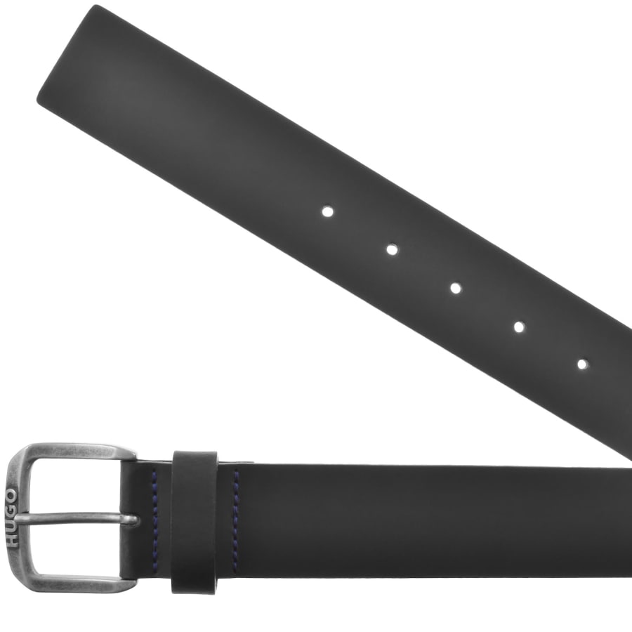 Image number 2 for HUGO Berker Belt Black