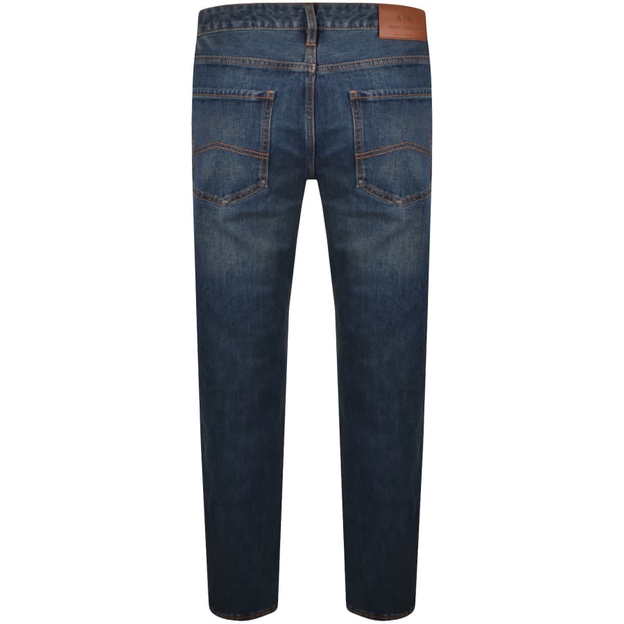 Image number 3 for Armani Exchange Comfort Slim Fit Jeans Blue