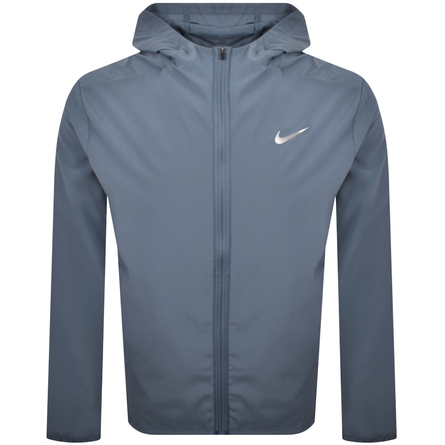 Image number 1 for Nike Training Hooded Fitness Jacket Blue