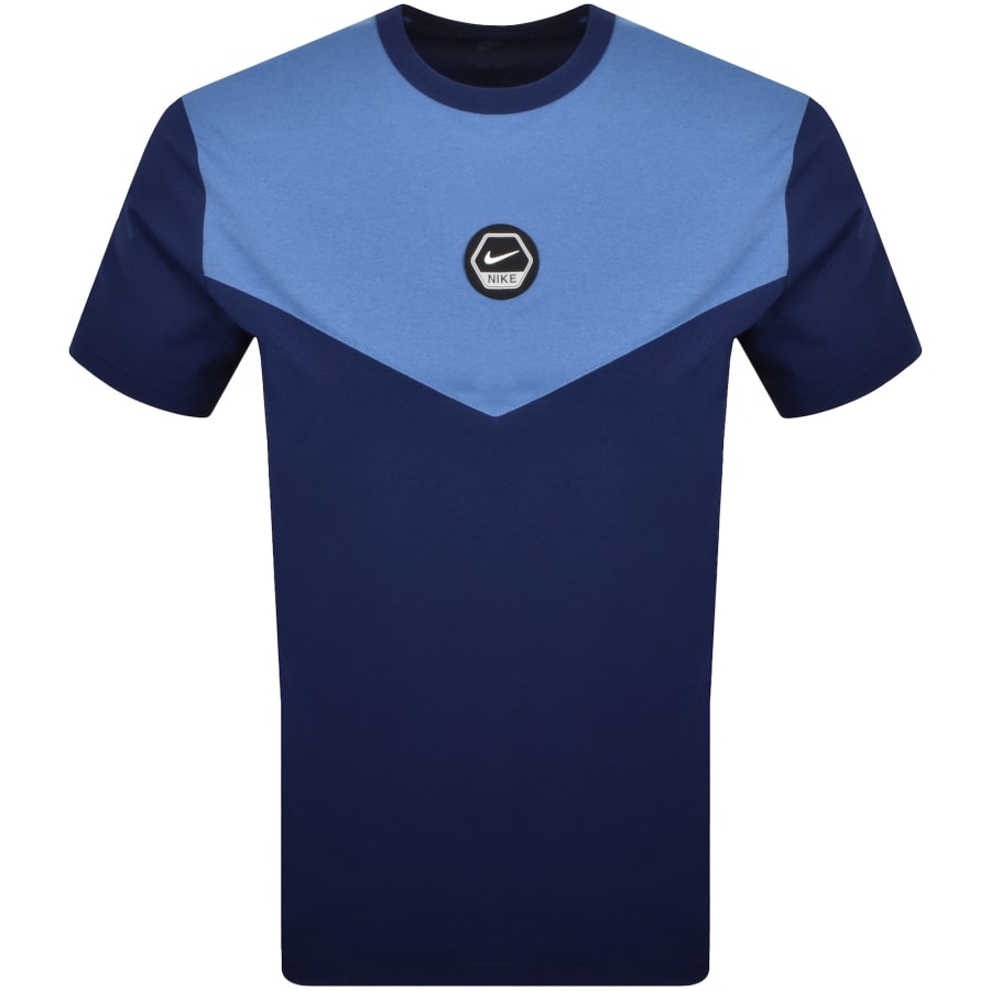 Image number 2 for Nike Sportswear Dri Fit T Shirt Blue