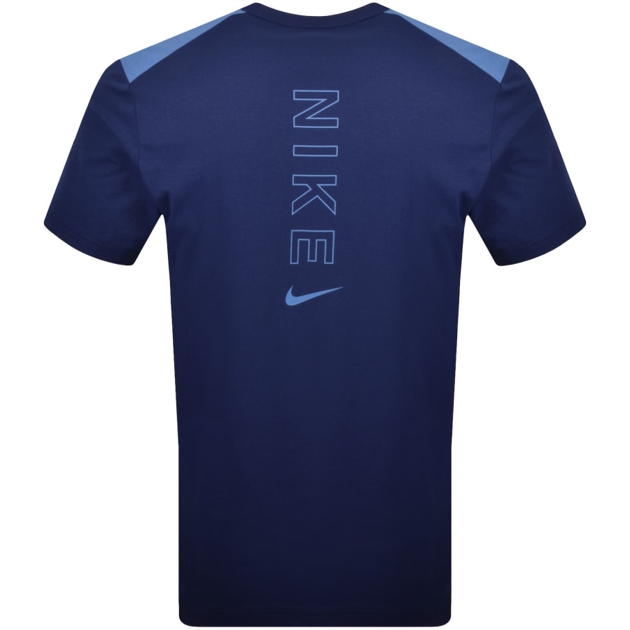 Image number 5 for Nike Sportswear Dri Fit T Shirt Blue