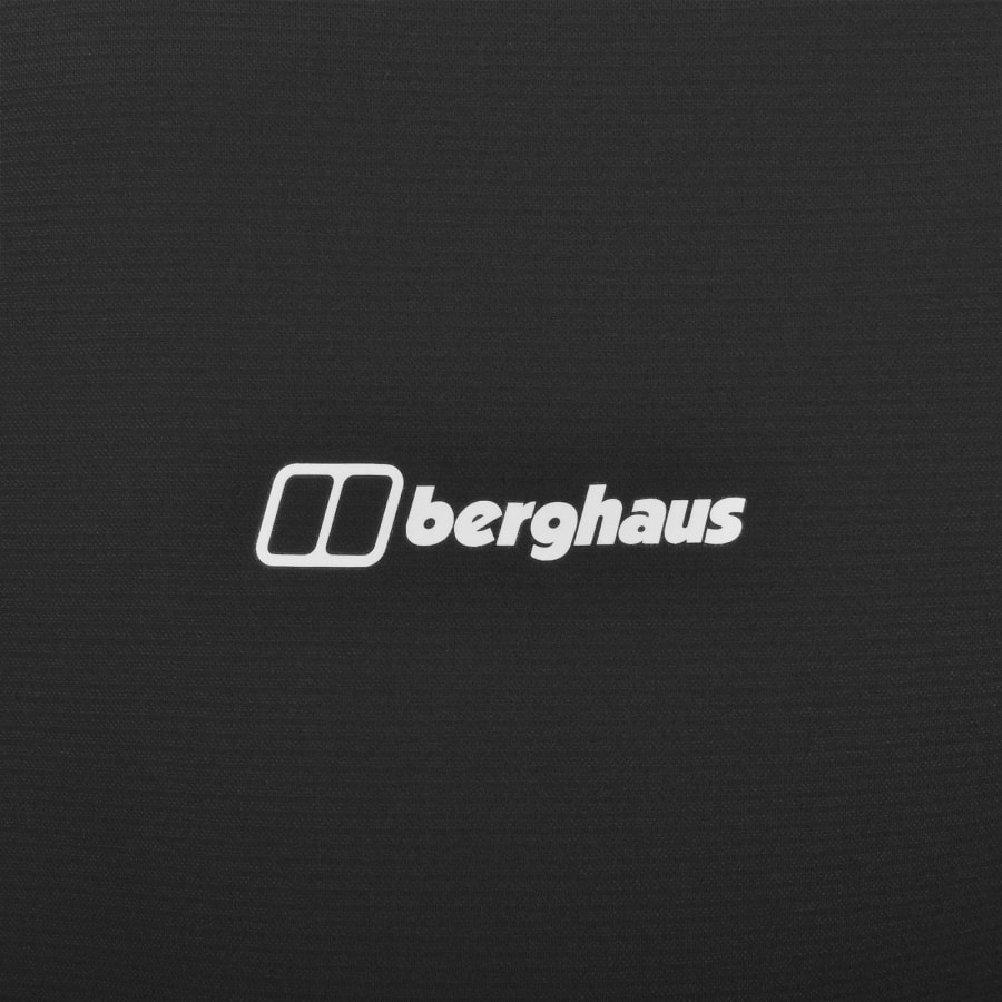 Image number 3 for Berghaus Tech Base Long Sleeved T Shirt Black