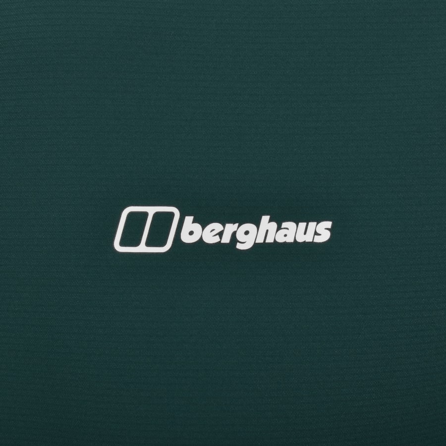 Image number 3 for Berghaus Tech Base Long Sleeved T Shirt Green