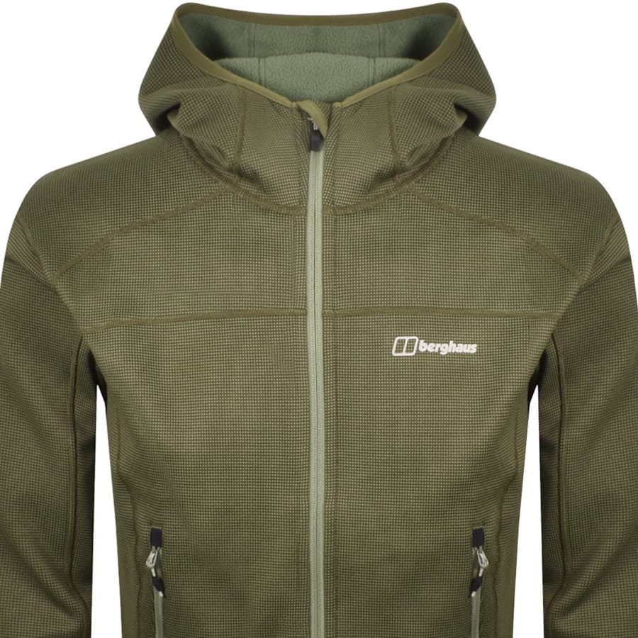 Image number 3 for Berghaus Pravitale 2.0 Hooded Jacket Green