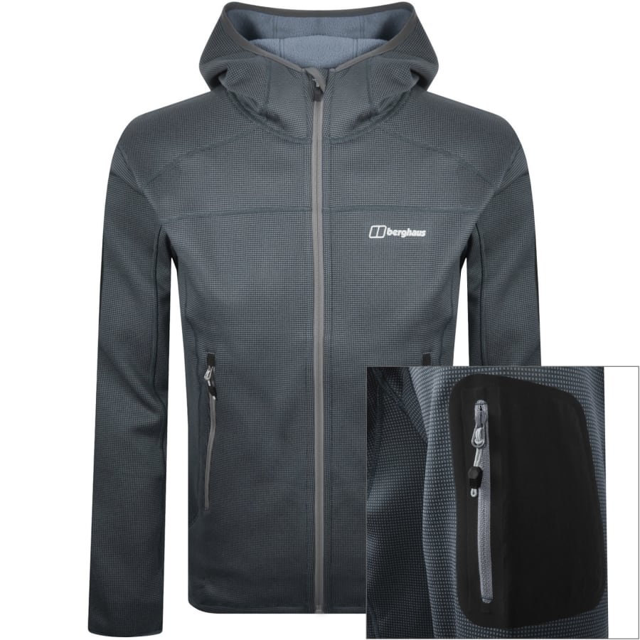Image number 1 for Berghaus Pravitale 2.0 Hooded Jacket Blue