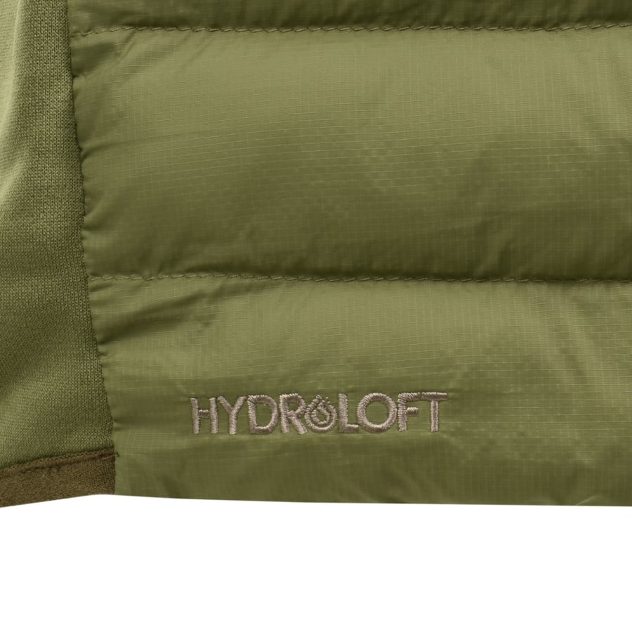 Image number 4 for Berghaus Vaskye Hooded Hybrid Jacket Green