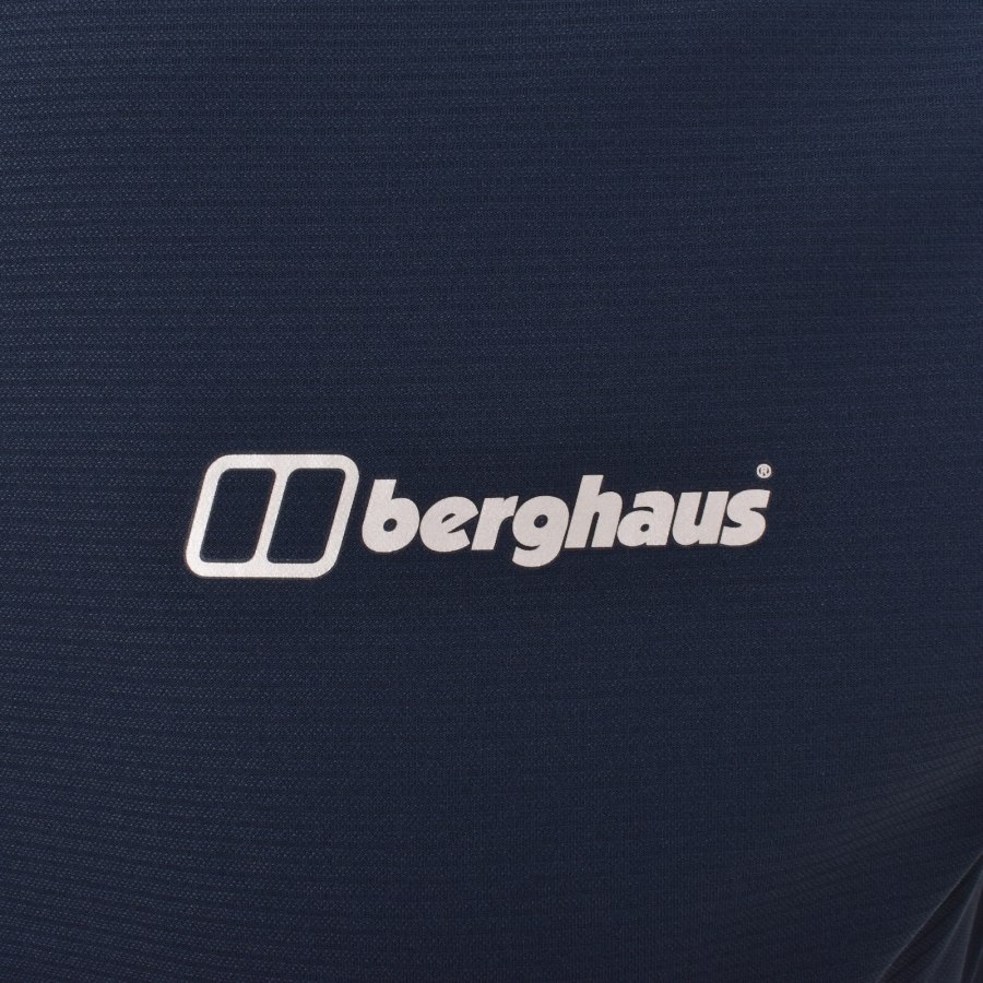 Image number 3 for Berghaus Tech Base T Shirt Dusk Blue