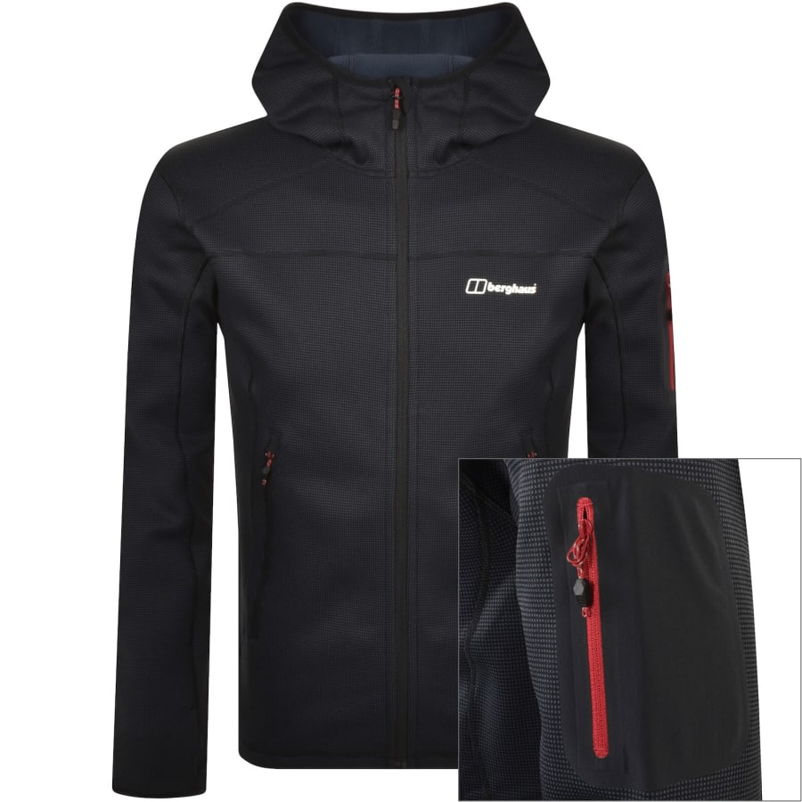 Image number 1 for Berghaus Pravitale 2.0 Hooded Jacket Black