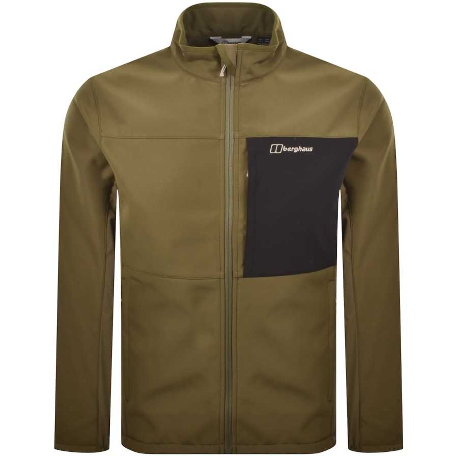 Image number 1 for Berghaus Ghlas 3.0 Softshell Jacket Brown
