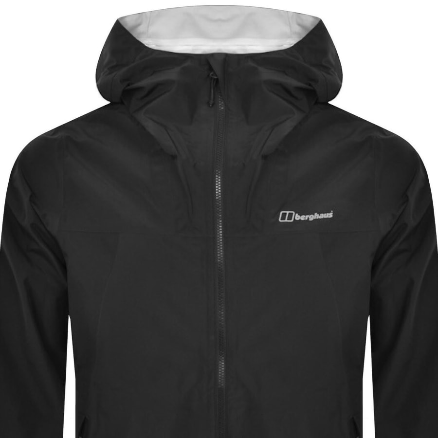 Image number 2 for Berghaus Deluge Pro 3.0 Hooded Jacket Black