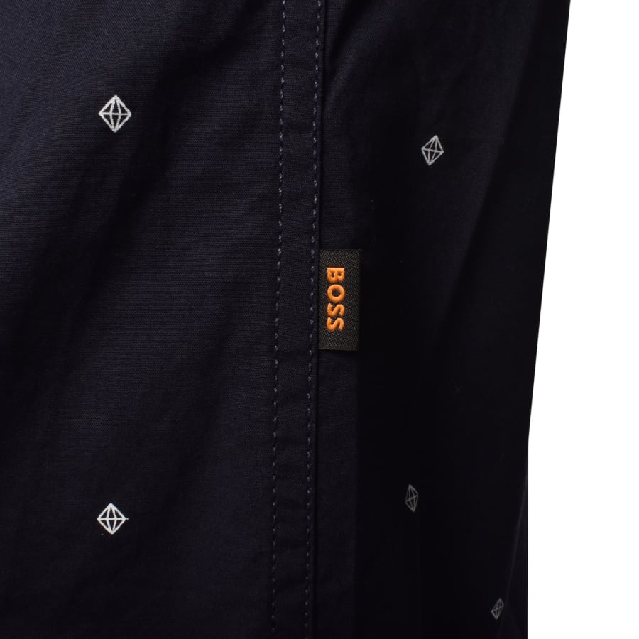 Image number 3 for BOSS Rickert Long Sleeved Shirt Navy