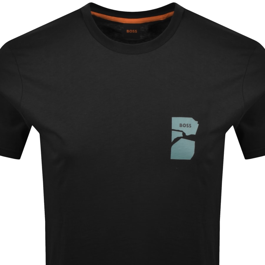 Image number 2 for BOSS Te Sculpture T Shirt Black