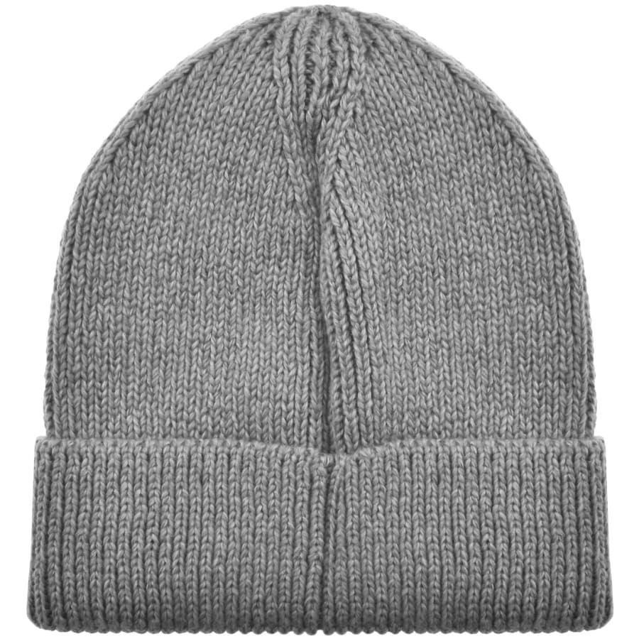 Image number 2 for The North Face Logo Beanie Hat Grey