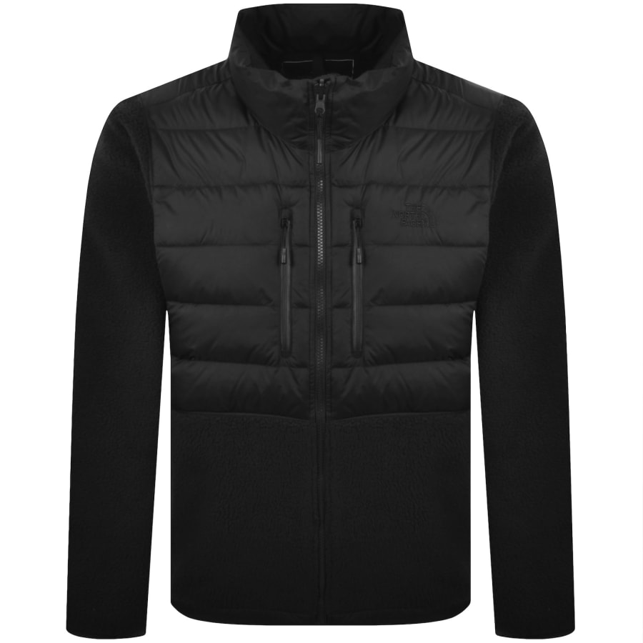 Image number 1 for The North Face Hybrid Fleece Jacket Black