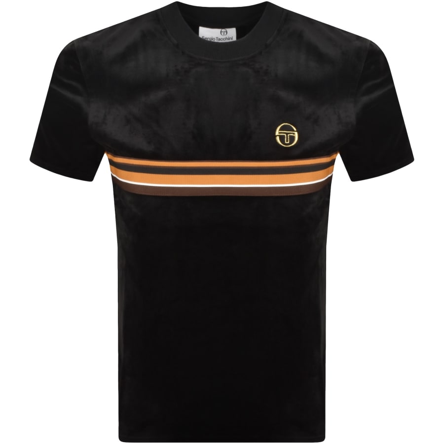 Image number 1 for Sergio Tacchini Ayme T Shirt Black