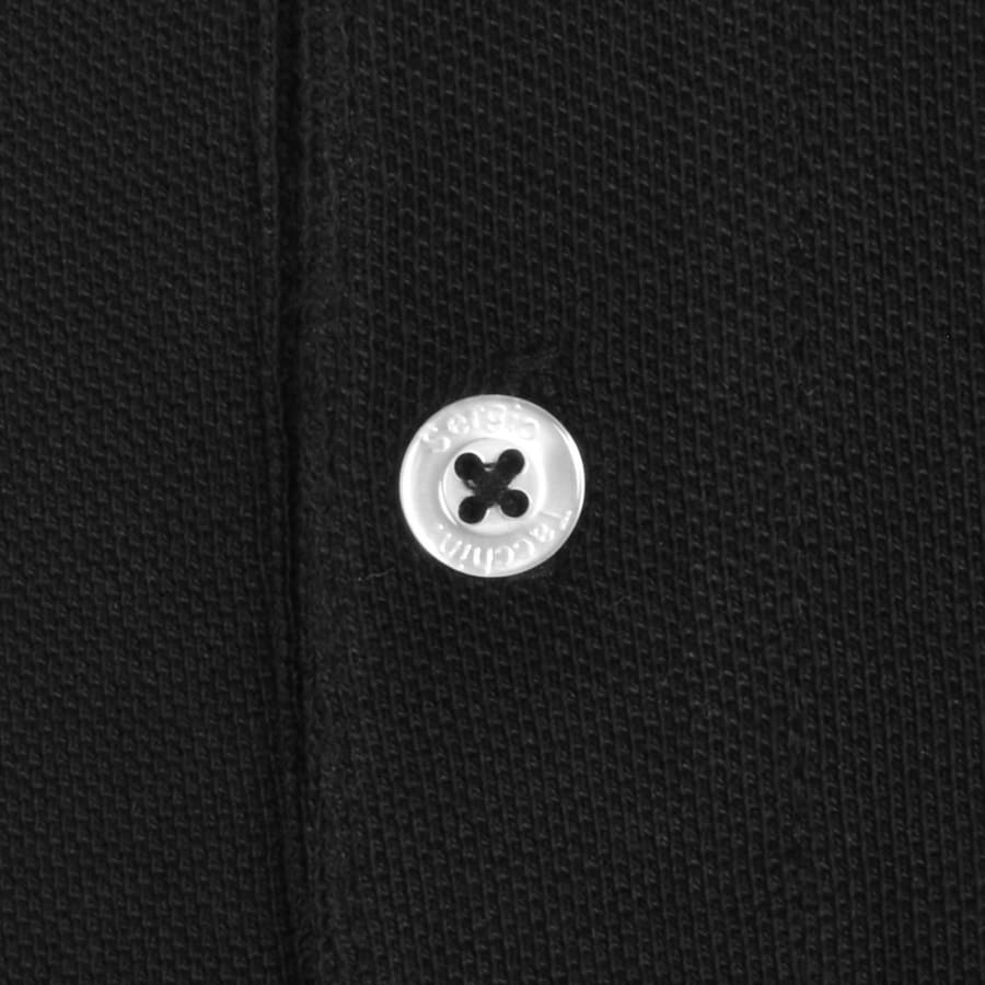 Image number 4 for Sergio Tacchini Sergio 020 Polo T Shirt Black