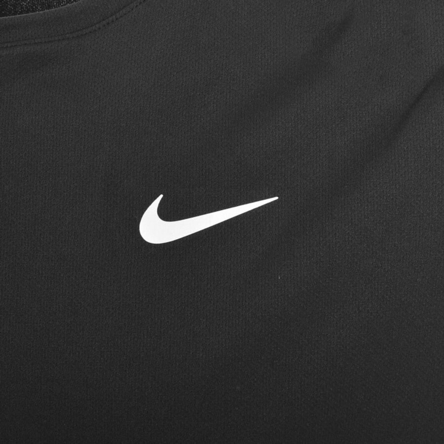 Image number 3 for Nike Training Dri Fit Miler T Shirt Black