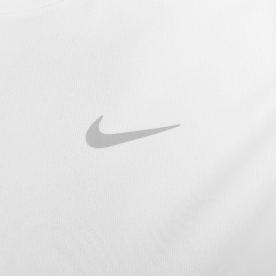 Image number 3 for Nike Training Dri Fit Miler T Shirt White