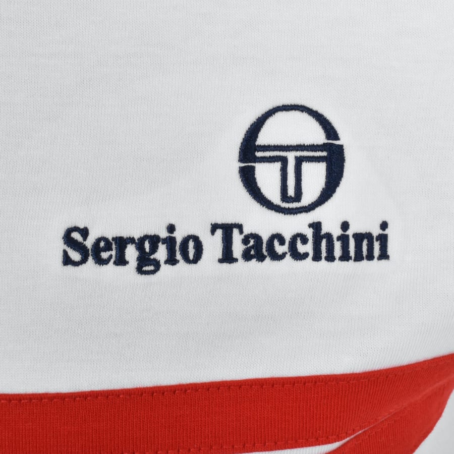 Image number 3 for Sergio Tacchini Supermac T Shirt White