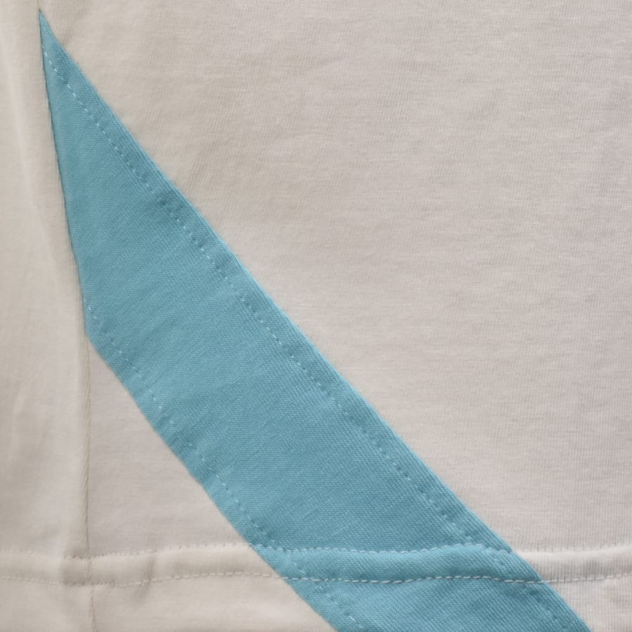 Image number 4 for Fila Tiebreaker Colour Block T Shirt Purple