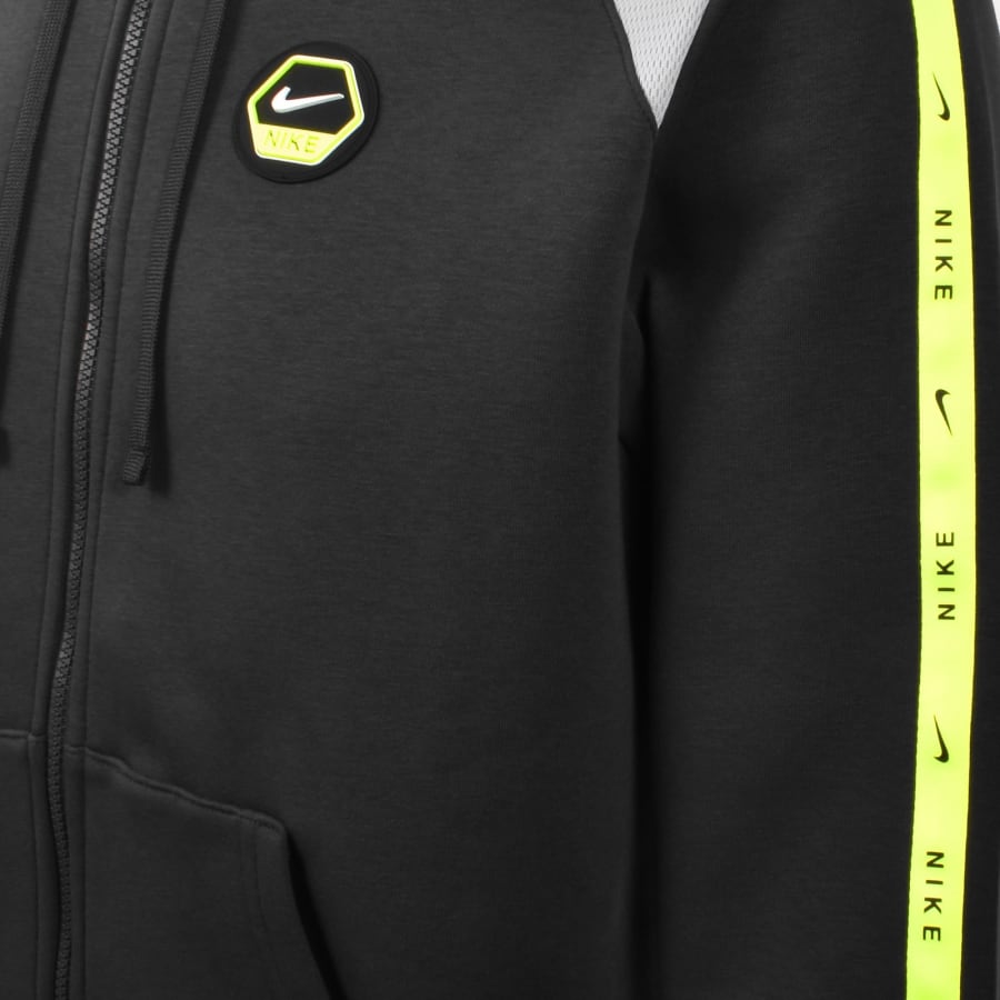 Image number 4 for Nike Full Zip Hoodie Grey