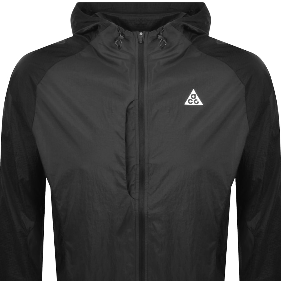 Image number 2 for Nike ACG Aireez Trail Running Jacket Black