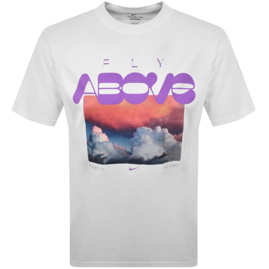 Image number 1 for Nike Graphic T Shirt White