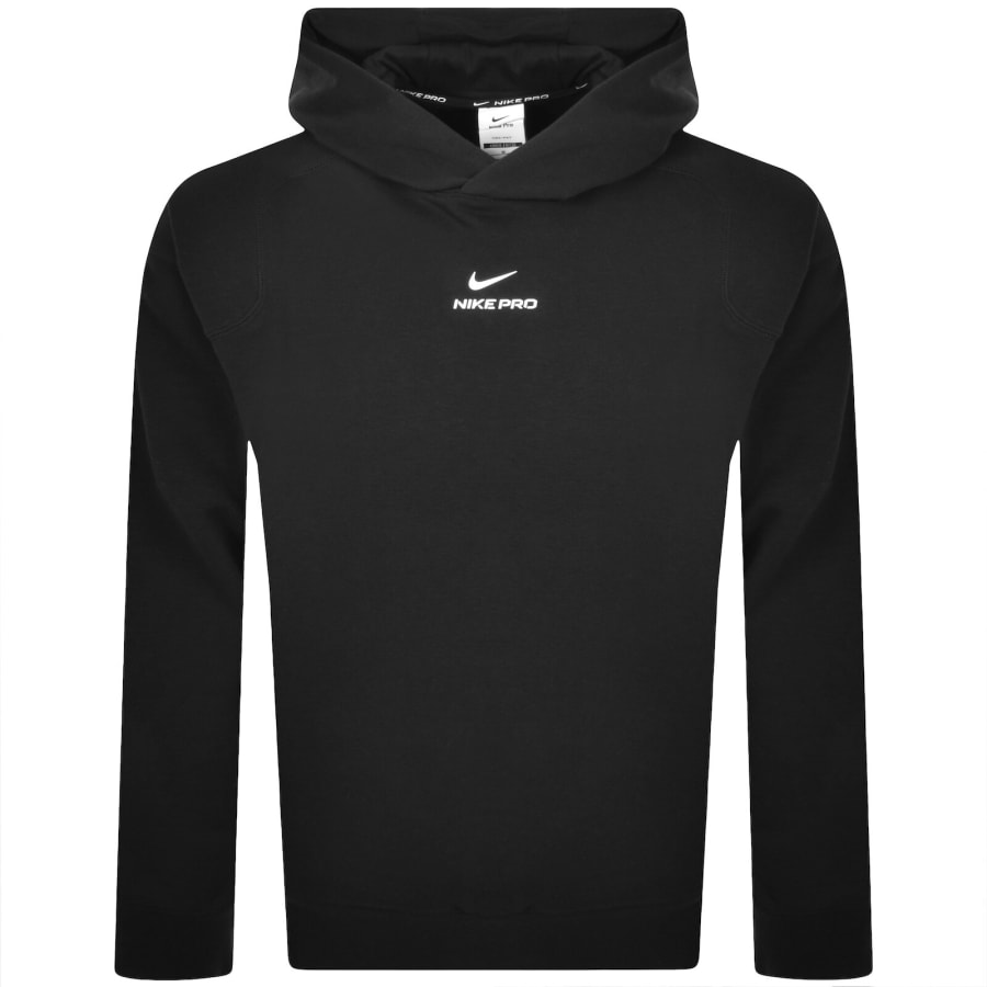 Image number 1 for Nike Training Pro Midlayer Hoodie Black