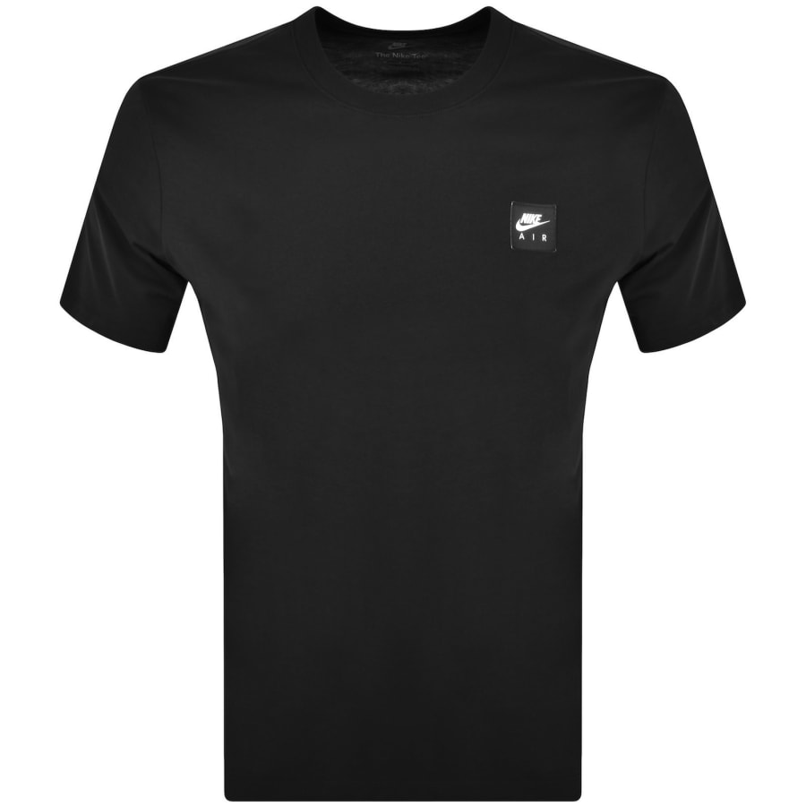 Image number 1 for Nike Air Patch Logo T Shirt Black
