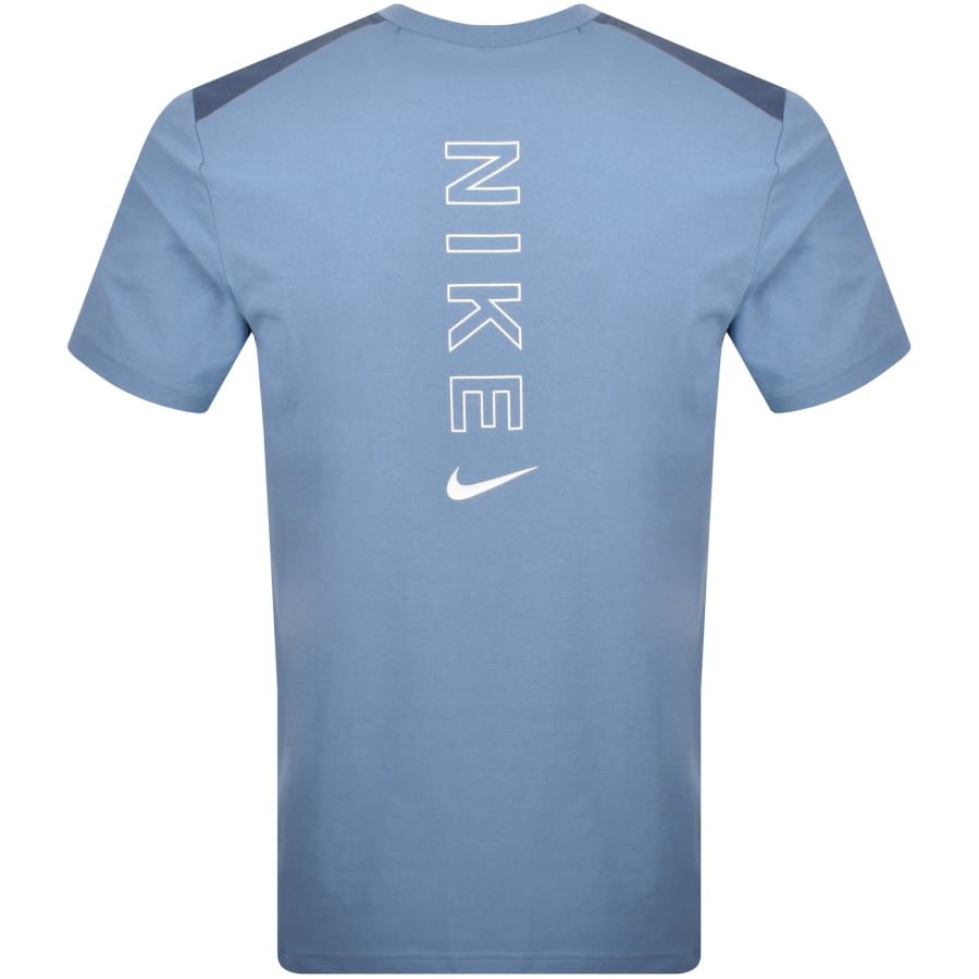 Image number 5 for Nike Sportswear Dri Fit T Shirt Blue