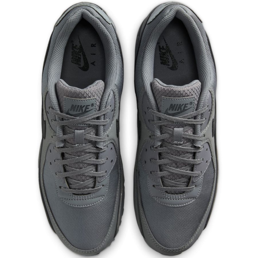 Image number 3 for Nike Air Max 90 Premium Trainers Grey