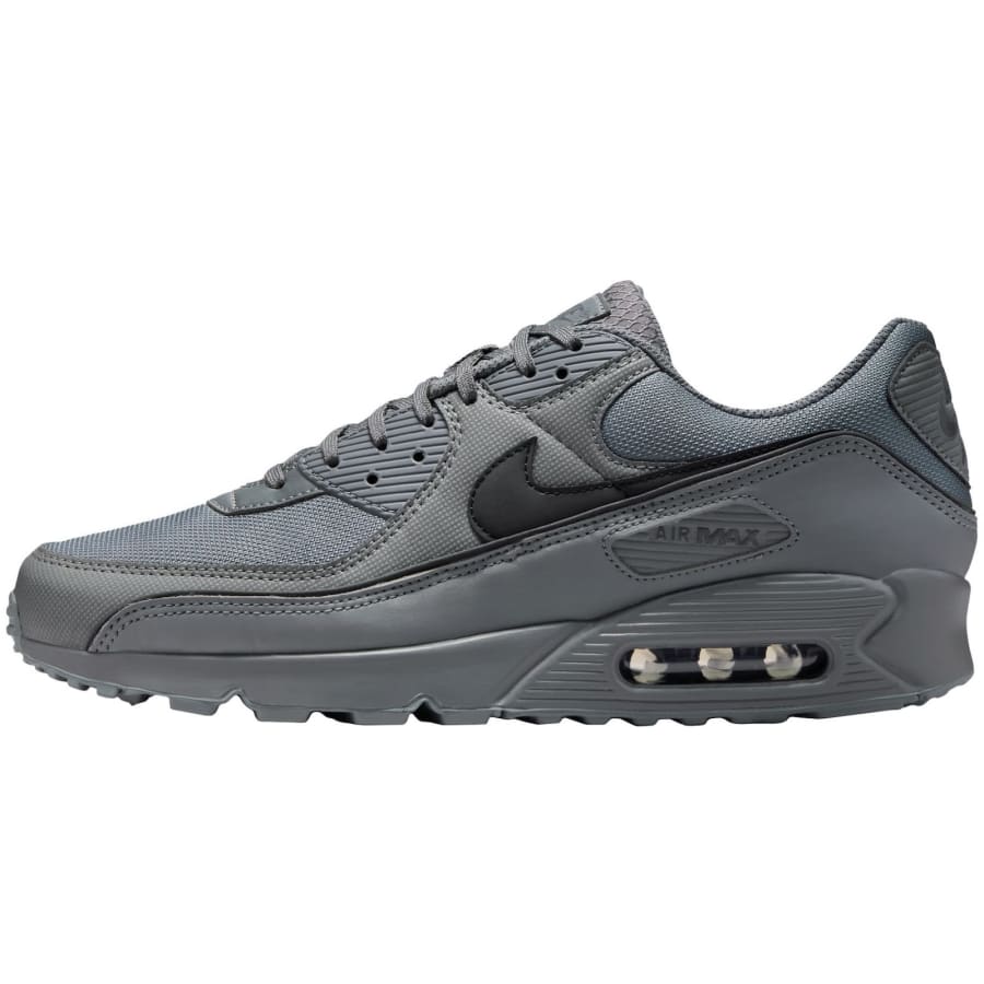 Image number 1 for Nike Air Max 90 Premium Trainers Grey
