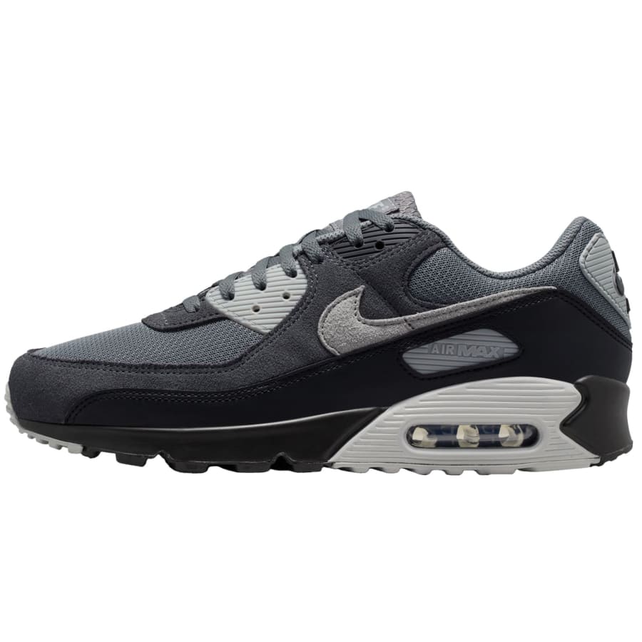 Image number 1 for Nike Air Max 90 Trainers Grey
