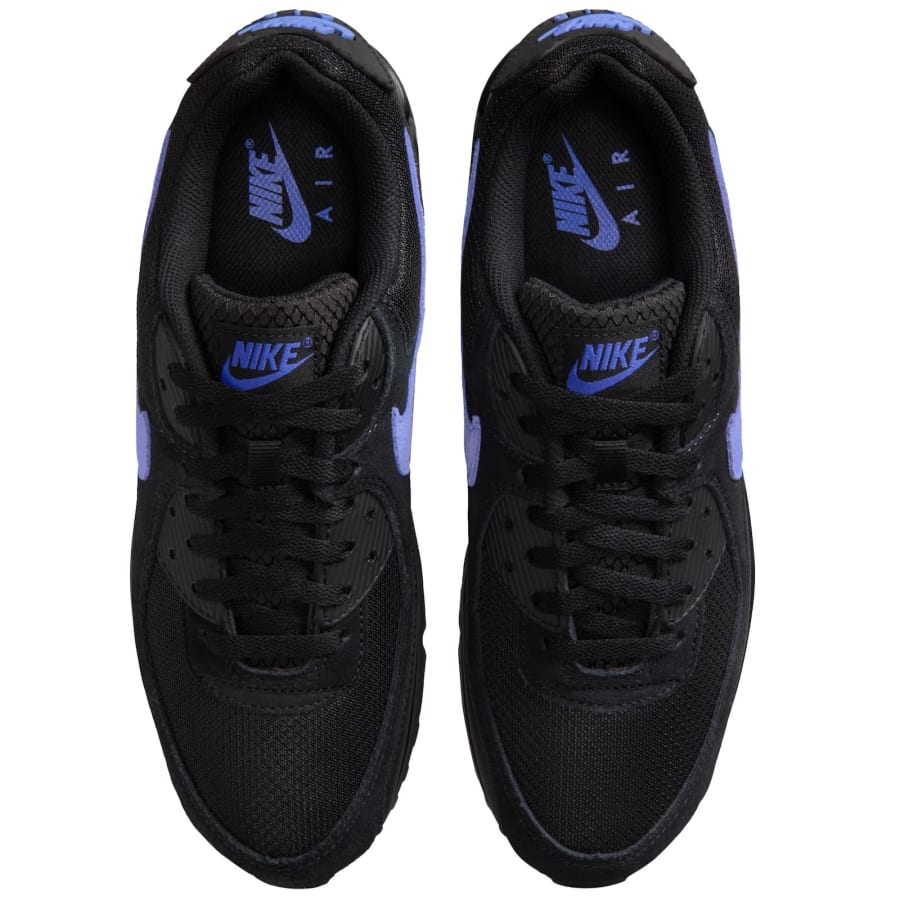 Image number 3 for Nike Air Max 90 Trainers Black