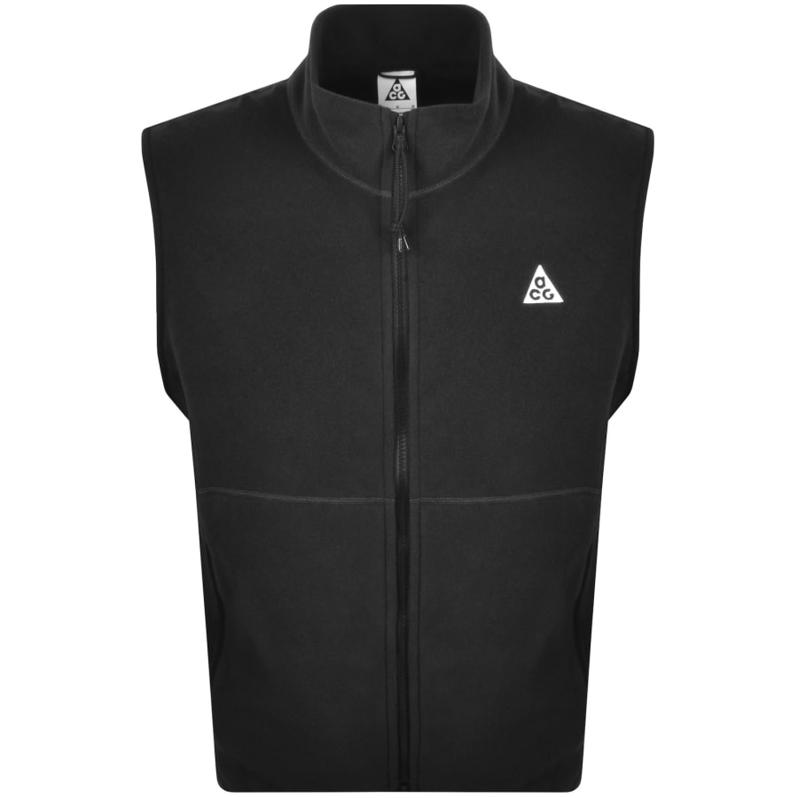 Image number 1 for Nike ACG Fleece Gilet Black