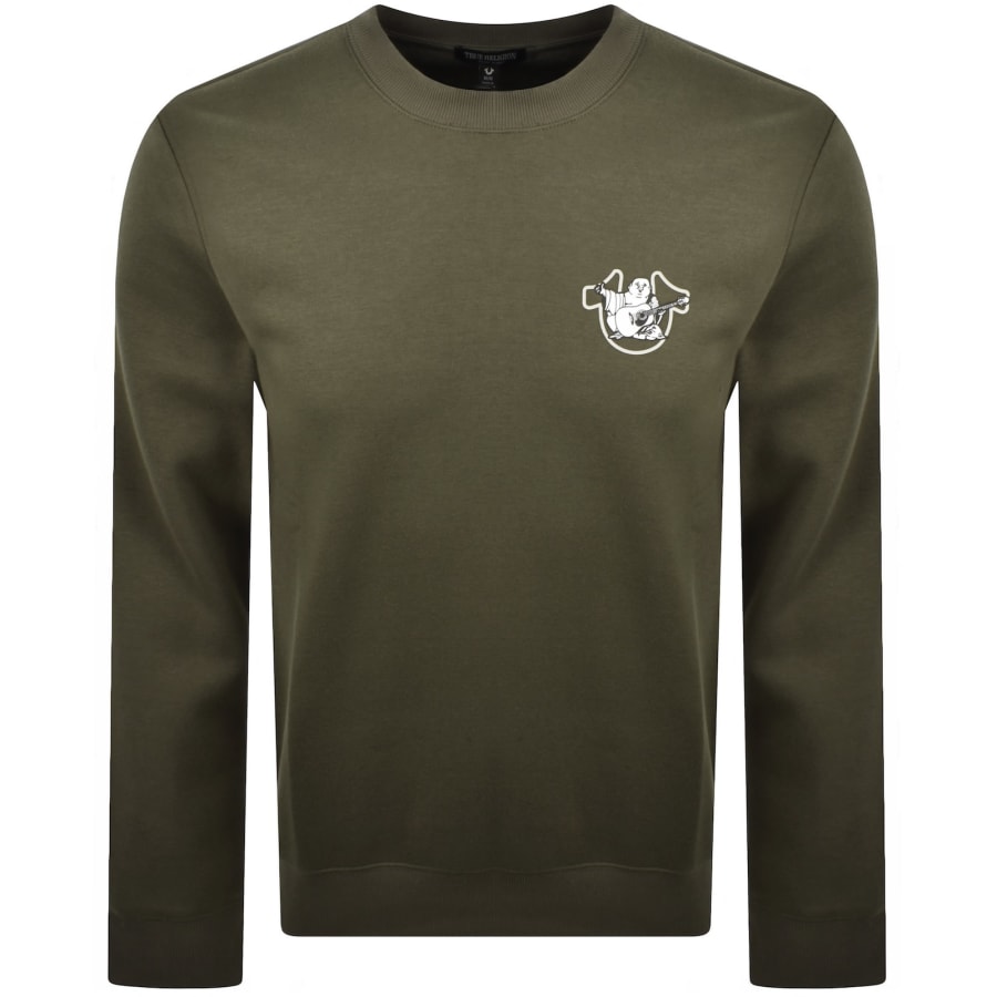 Image number 2 for True Religion Bold Sweatshirt Green