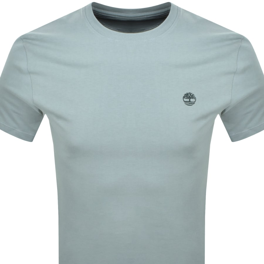 Image number 2 for Timberland Dunstan River T Shirt Silver Blue