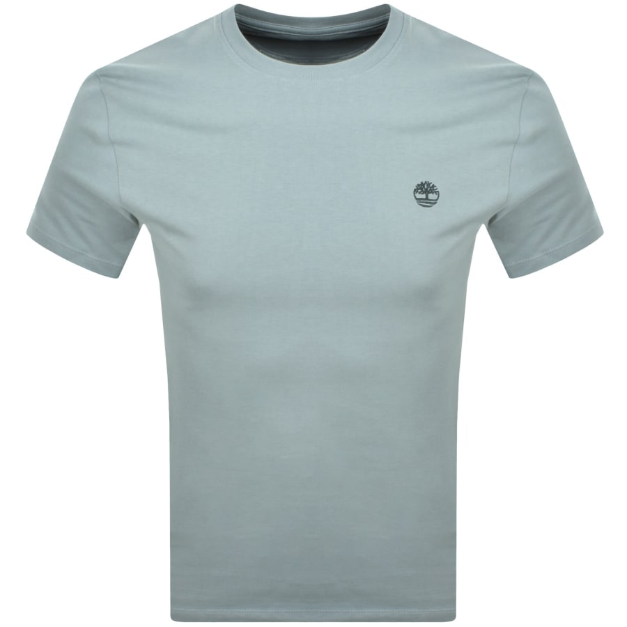 Image number 1 for Timberland Dunstan River T Shirt Silver Blue