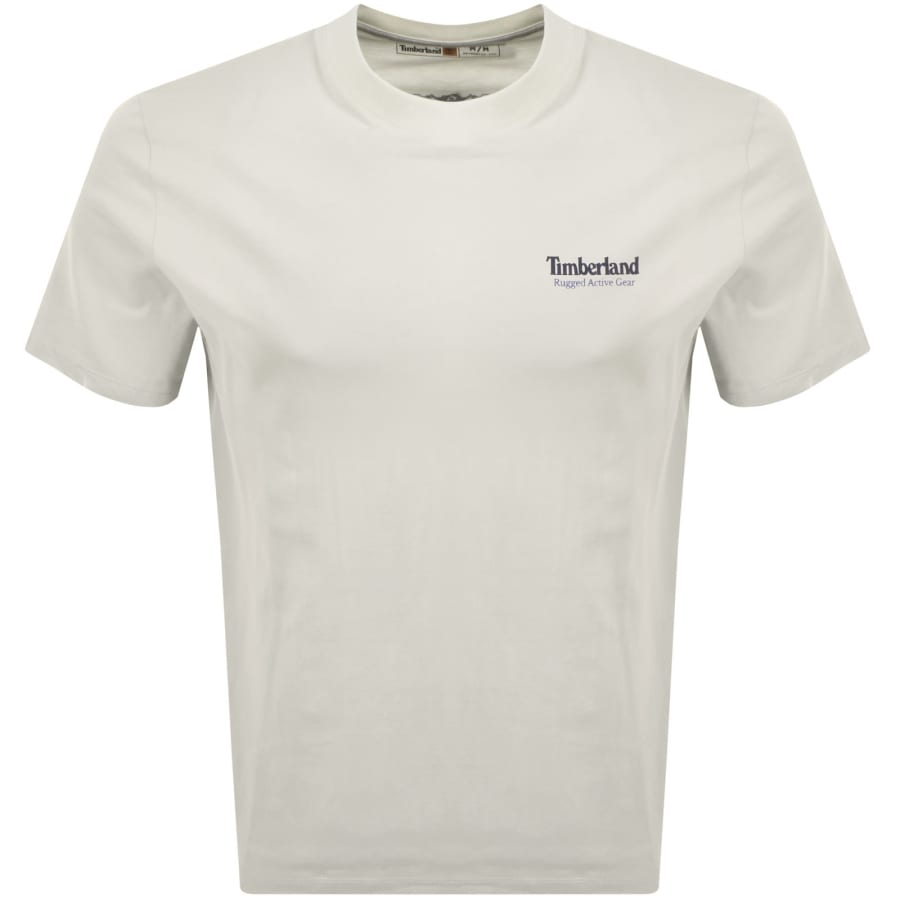 Image number 2 for Timberland Rugged Active Gear T Shirt White